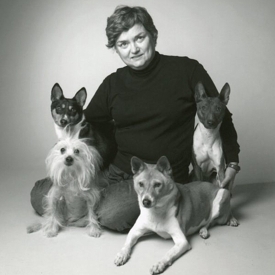 Candice Groot With Dogs