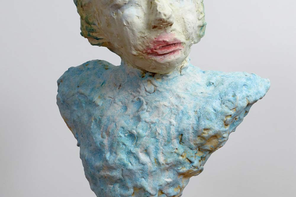 Siegel, Portrait Bust with Pink Lips