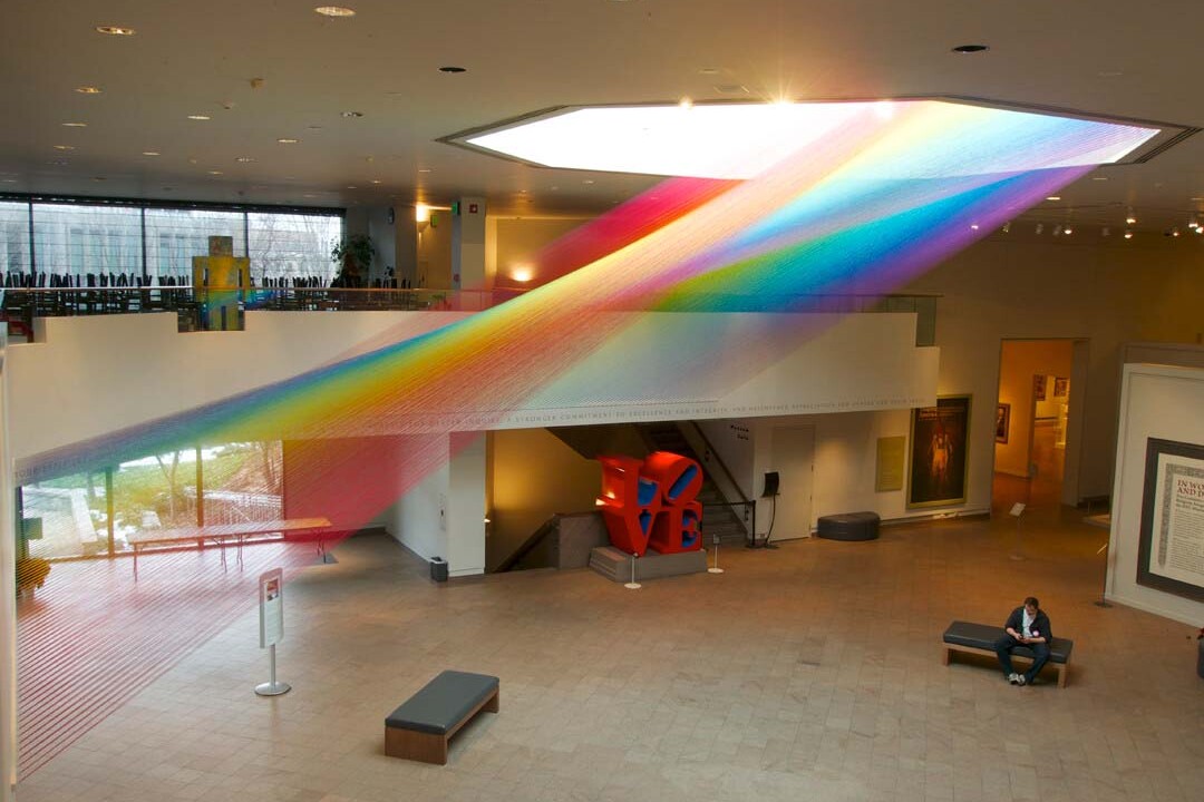 Plexus no. 29 Site-specific installation at BYU Museum of Art